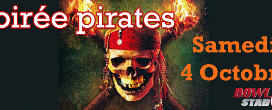Soirée Pirate – Samedi 4 Octobre